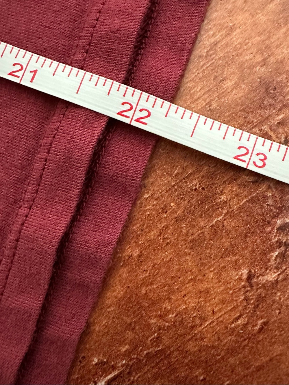 Outdoor Voices Men's Cloudknit Long-Sleeve Crewneck Shirt in Rosewood - Picture 5 of 5